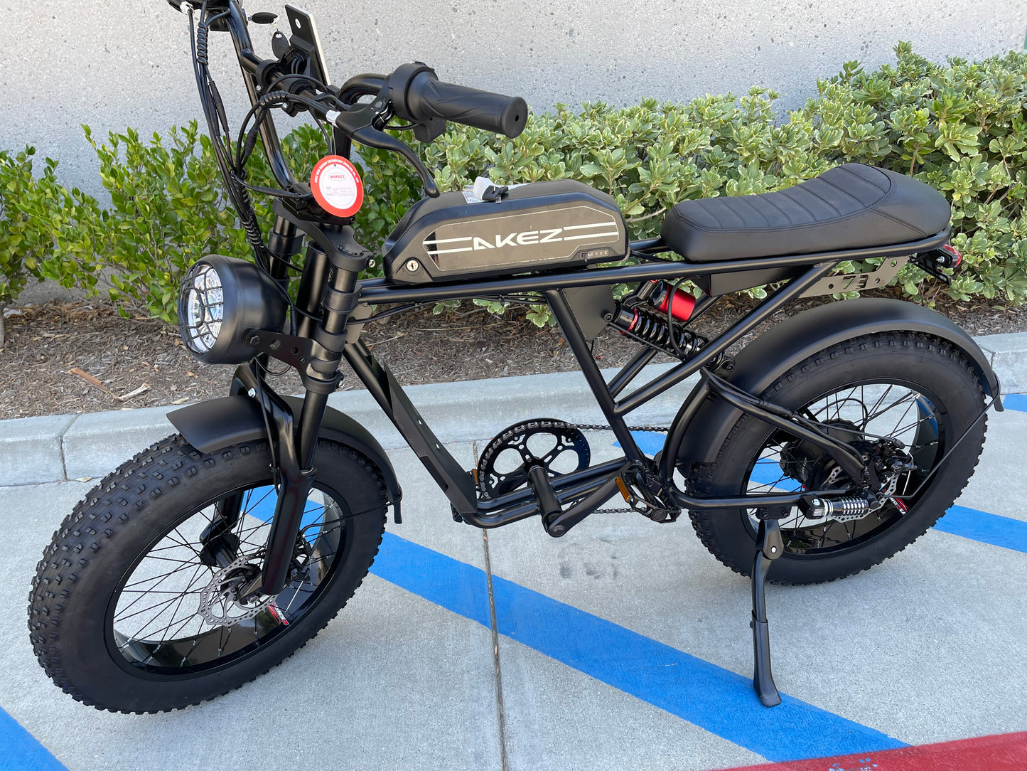 20″ Fat Tire AKEZ Electric Bike S2