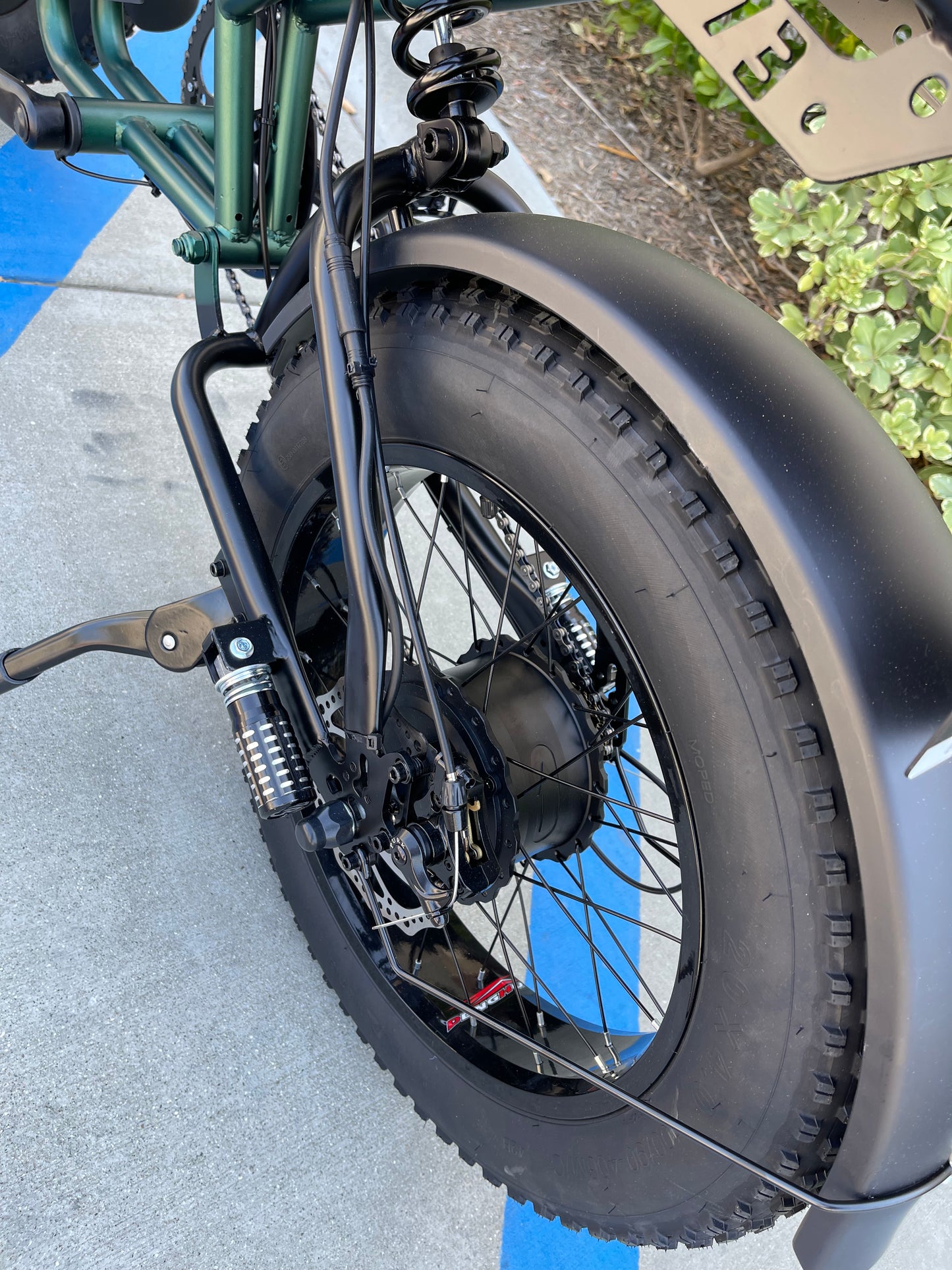 20″ Fat Tire AKEZ Electric Bike S2