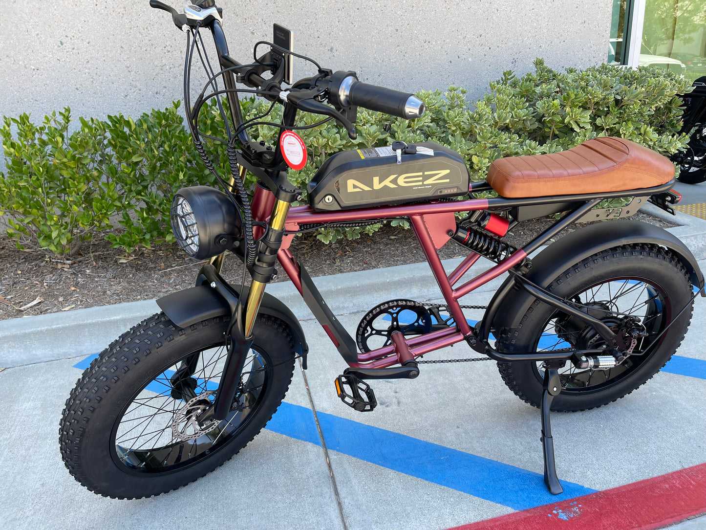 20″ Fat Tire AKEZ Electric Bike S2